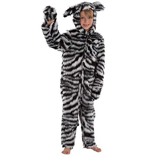 Charlie Crow Zebra Kostüm für Kinder | 3 Größen | 3–9 Jahre (7–9 Jahre) von Charlie Crow