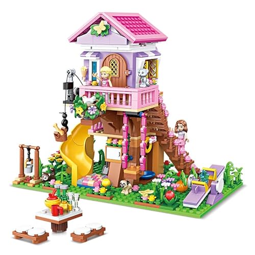 Charmofun Baumhaus Bausteine Set, Baumhaus Bausatz, Geschenke für Jungen und Mädchen ab 6 Jahren Charmofun Baumhaus Bausteine Set, Baumhaus Bausatz, Geschenke für Jungen und Mädchen ab 6 Jahren von Charmofun