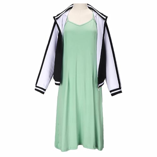 Anime Bocchi The Rock! Cosplay Hiroi Kikuri Kostüm, niedliches Camisole Rock-Set für Manga, Cosplay-Geschenk Anime Bocchi The Rock! Cosplay Hiroi Kikuri Kostüm, niedliches Camisole Rock-Set für Manga, Cosplay-Geschenk von Charous