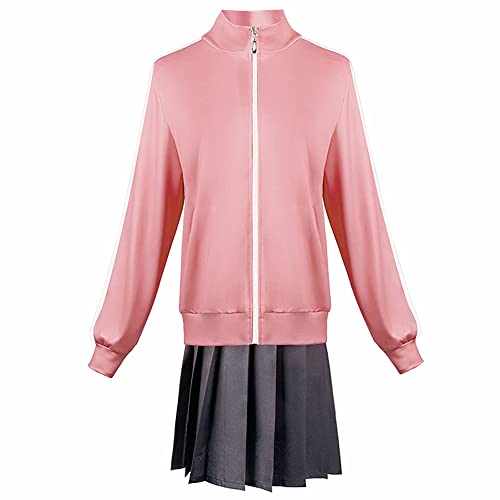 Anime Manga Bocchi The Rock! Cosplay Gotoh Hitori Kostüm,Schule Sportswear Anzug Für Perform Cosplay Anime Manga Bocchi The Rock! Cosplay Gotoh Hitori Kostüm,Schule Sportswear Anzug Für Perform Cosplay von Charous