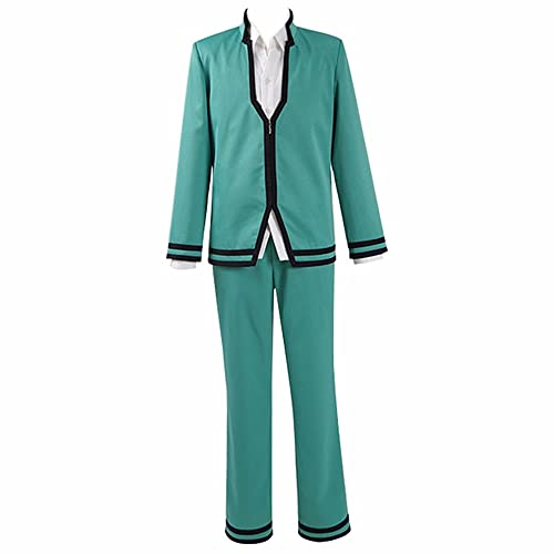 Anime The Disastrous Life Of Saiki K. Cosplay Saiki Kusuo Kostüm,Unisex Uniform Anzug für Festival Cosplay Anime The Disastrous Life Of Saiki K. Cosplay Saiki Kusuo Kostüm,Unisex Uniform Anzug für Festival Cosplay von Charous