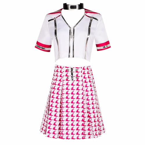 Charous Anime Game Persona 5 Cosplay Kujikawa Rise Kostüm, JK Matrosen-Faltenrock, verwendet für Manga, Cosplay-Geschenk Charous Anime Game Persona 5 Cosplay Kujikawa Rise Kostüm, JK Matrosen-Faltenrock, verwendet für Manga, Cosplay-Geschenk von Charous