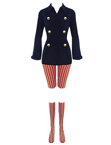 Charous Anime HUNTER × HUNTER Neferpitou Cosplay Kostüm, Unisex Uniform Set Verwendet für Festival Cosplay oder Fans Geschenk-Schwarz_XXL von Charous