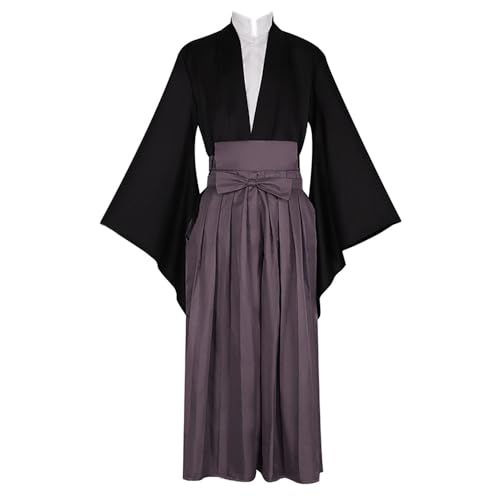 Charous Anime Hanako-kun Cosplay Yugi Tsukasa Kostüm, Uni-Kimono-Uniform-Set für Manga-Auftritte und Cosplay von Charous