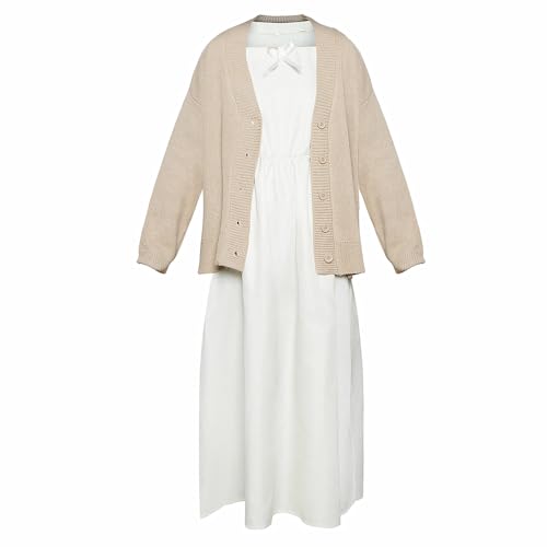 Charous Anime Manga Frieren: Beyond Journey's End Cosplay-Kostüm, Pulloverkleid-Set für Cosplay-Geschenk Charous Anime Manga Frieren: Beyond Journey's End Cosplay-Kostüm, Pulloverkleid-Set für Cosplay-Geschenk von Charous