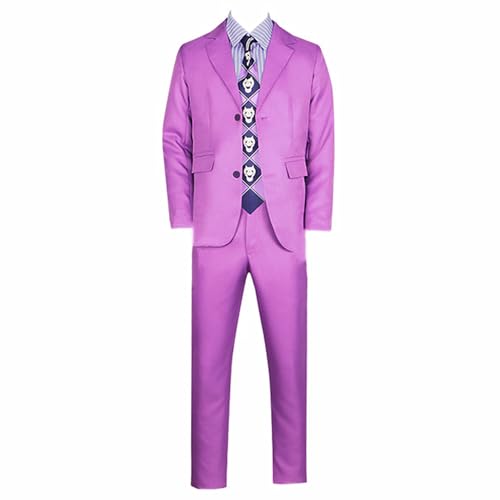 Charous Anime Manga JoJo's Bizarre Adventure Cosplay Kira Yoshikage Kostüm, Uni, Uniform-Set für Manga-Auftritte und Cosplay von Charous