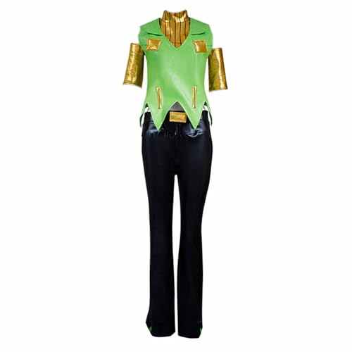 Charous Anime Manga JoJo's Bizarre Adventure Stone Ocean Cosplay Ermes Costello Kostüm-Set für Cosplay-Geschenk Charous Anime Manga JoJo's Bizarre Adventure Stone Ocean Cosplay Ermes Costello Kostüm-Set für Cosplay-Geschenk von Charous
