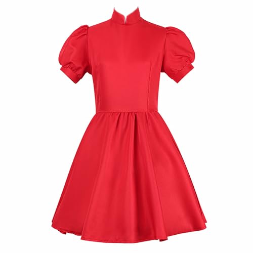 Charous Anime Manga Movie Ponyo on the Cliff Cosplay Ponyo Kostüm, niedliches rotes Kleid, Outfit für Cosplay Charous Anime Manga Movie Ponyo on the Cliff Cosplay Ponyo Kostüm, niedliches rotes Kleid, Outfit für Cosplay von Charous