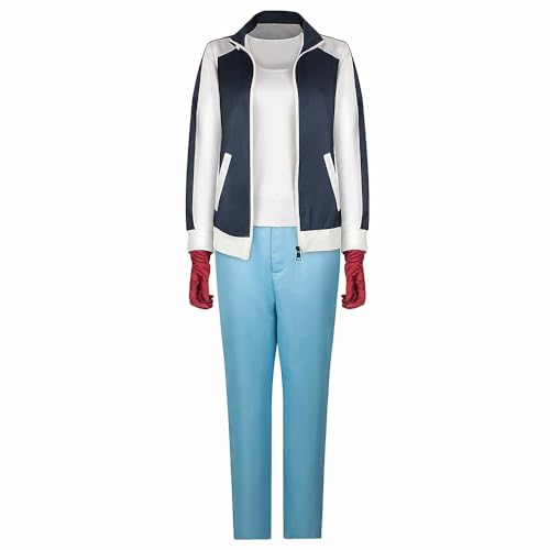 Charous Anime Manga Undead Unluck Cosplay Fuyuko Izumo Kostüm, Sport-Uniform-Set für Festivals, Aufführungen, Cosplay, Geschenk von Charous