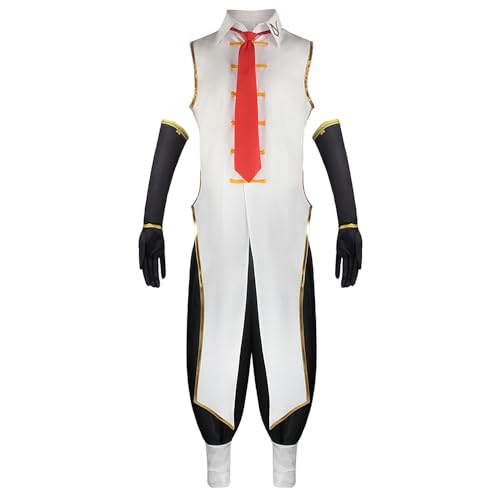 Charous Anime Manga Undead Unluck Cosplay Union Shen Kostüm, Unisex-Kungfu-Uniform-Set, für Cosplay-Geschenk Charous Anime Manga Undead Unluck Cosplay Union Shen Kostüm, Unisex-Kungfu-Uniform-Set, für Cosplay-Geschenk von Charous