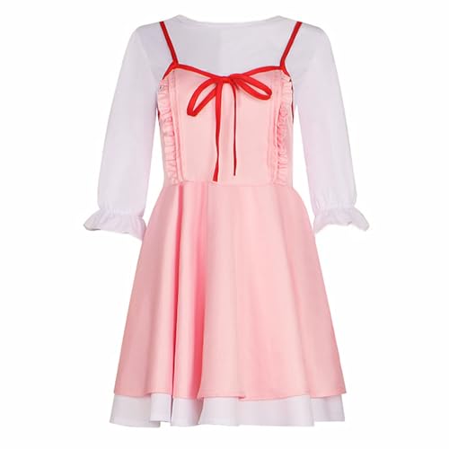 Charous Anime Manga Your Lie in April Cosplay Miyazono Kaori-Kostüm, niedliches rosa Kleid für Cosplay-Geschenk Charous Anime Manga Your Lie in April Cosplay Miyazono Kaori-Kostüm, niedliches rosa Kleid für Cosplay-Geschenk von Charous