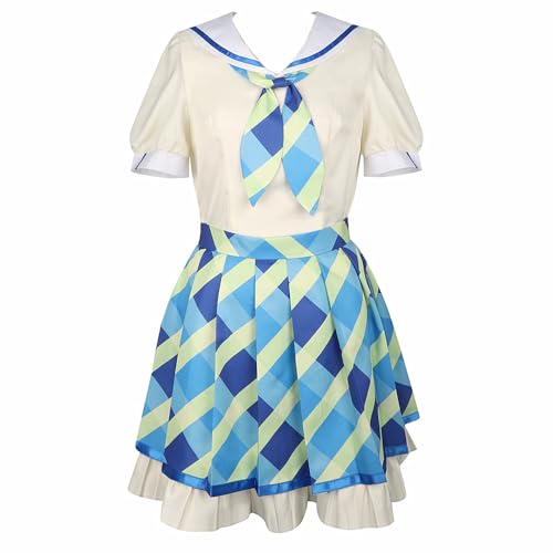 Charous Anime-Spiel Aikatsu Stars! Cosplay Kiriya Aoi Kostüm, niedliches JK Matrosenrock-Set für Manga, Cosplay-Geschenk von Charous