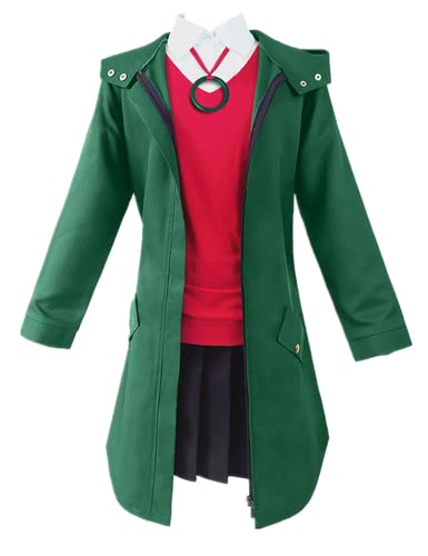 Charous Anime The Ancient Magus' Bride Cosplay Chise Hatori-Kostüm, Damen-Uniform-Set Für Festival-Cosplay,Grün,L Charous Anime The Ancient Magus' Bride Cosplay Chise Hatori-Kostüm, Damen-Uniform-Set Für Festival-Cosplay,Grün,L von Charous