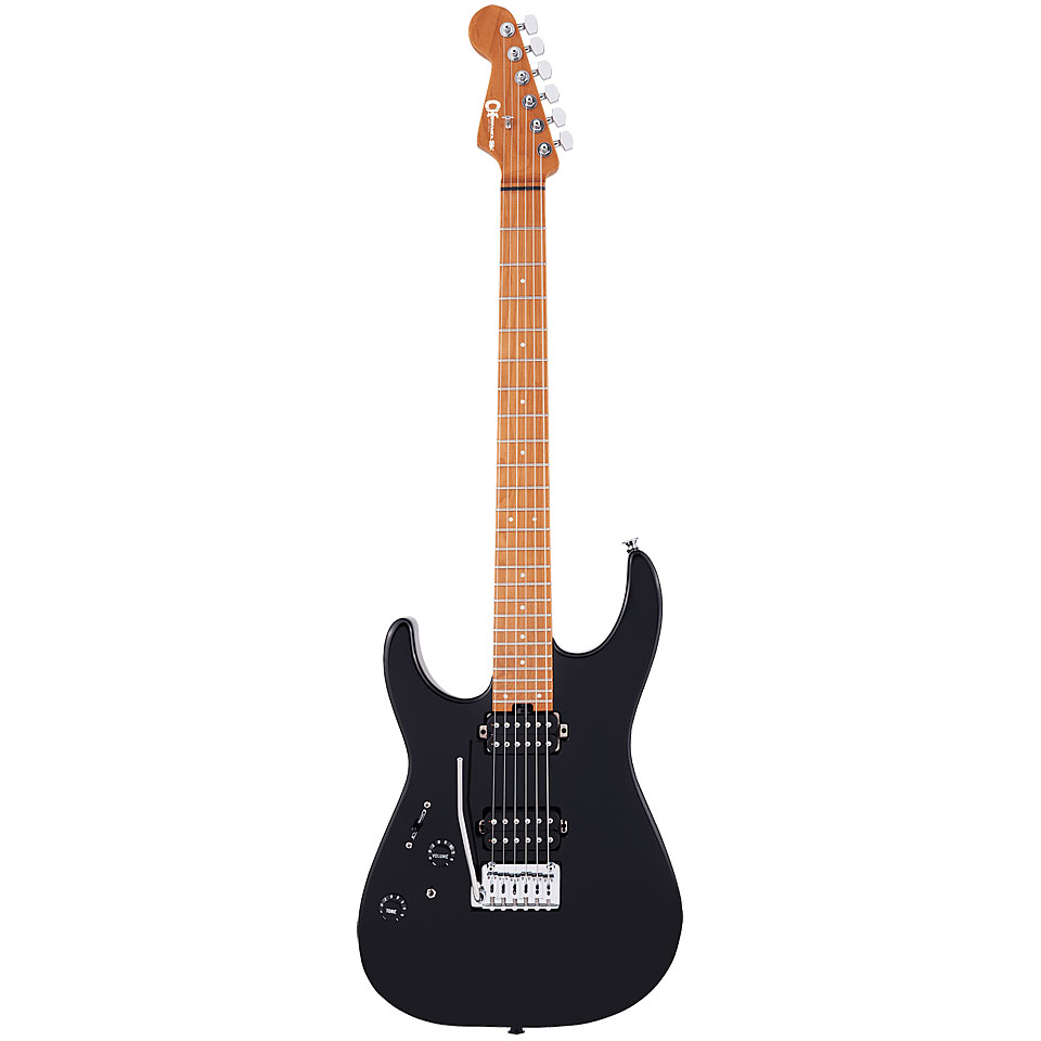 Charvel DK24 HH 2PT LH CM Gloss Black E-Gitarre Lefthand von Charvel