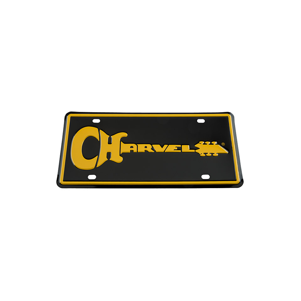 Charvel Guitar Logo License Plate Dekoschild Charvel Guitar Logo License Plate Dekoschild von Charvel