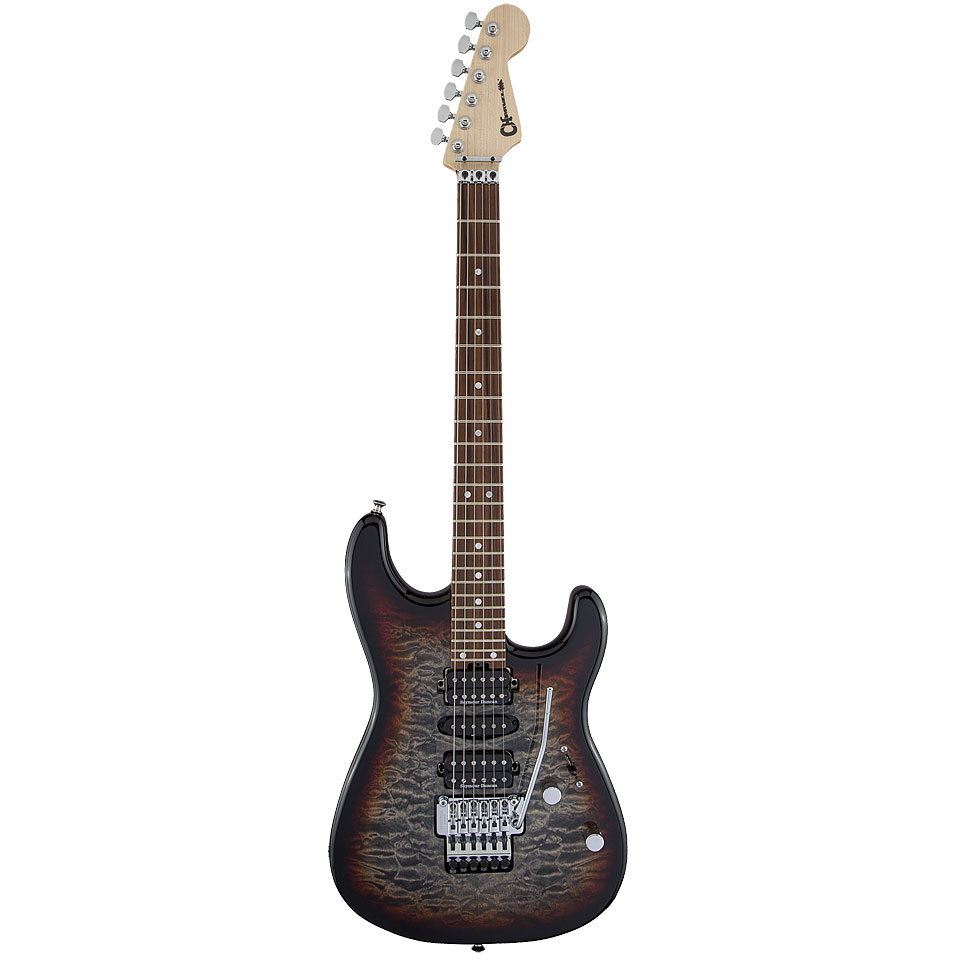 Charvel MJ San Dimas Style 1 HSH FR PF QM E-Gitarre Charvel MJ San Dimas Style 1 HSH FR PF QM E-Gitarre von Charvel