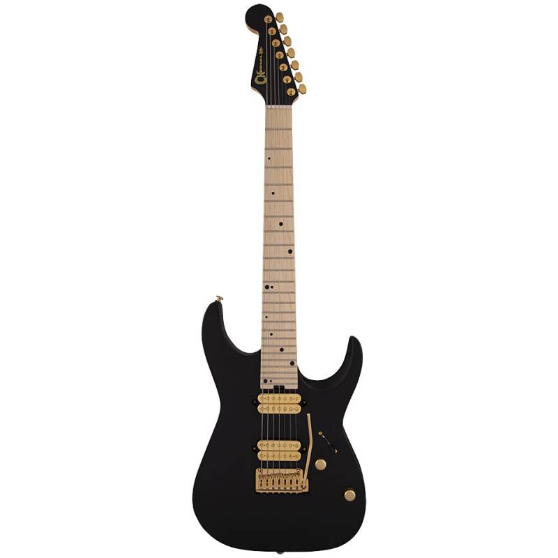 Charvel Pro Mod Angel Vivaldi Sign. Satin Black E-Gitarre von Charvel