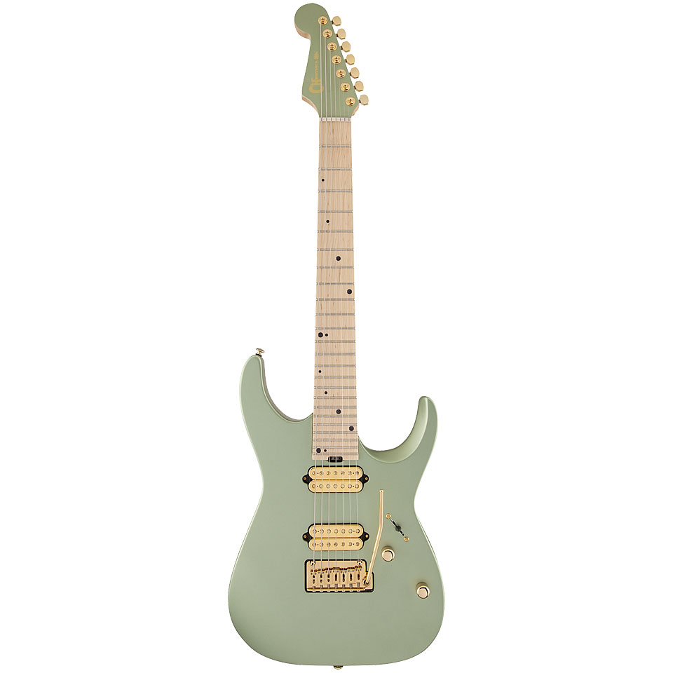 Charvel Pro Mod Angel Vivaldi Sign. Satin Sage Green E-Gitarre Charvel Pro Mod Angel Vivaldi Sign. Satin Sage Green E-Gitarre von Charvel