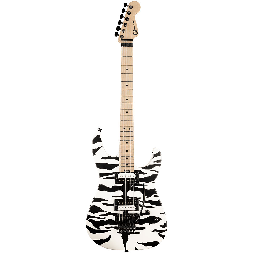 Charvel Satchel Signature Pro Mod DK 22 Satin White Bengal E-Gitarre Charvel Satchel Signature Pro Mod DK 22 Satin White Bengal E-Gitarre von Charvel