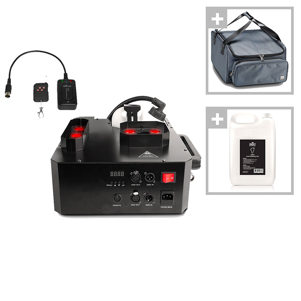 Chauvet DJ Geyser P7 + Fluid + Bag Nebelmaschine Chauvet DJ Geyser P7 + Fluid + Bag Nebelmaschine von Chauvet DJ