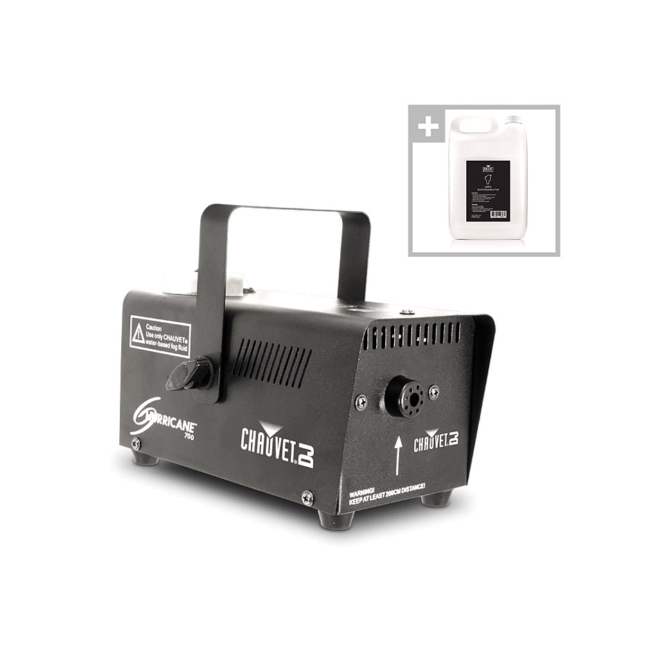 Chauvet DJ Hurricane 700 + Quick Dissipating Fluid 5L Nebelmaschine Chauvet DJ Hurricane 700 + Quick Dissipating Fluid 5L Nebelmaschine von Chauvet DJ