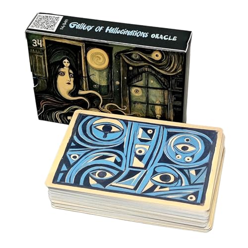 Chdnhe Oracle Karten - 52 Stück Inspirierende Wachstumskarten mit Positivität - Affirmations Kartenspiel für Frauen Männer Anfänger persönliche Berater Hexenlesen Meditation Gebet tägliche Feier von Chdnhe