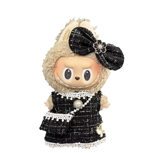 17 cm Puppenkleider-Set, Puppenkleidung, Zubehör, stilvolles Häkel-Outfit, süßes Geschenk (Lbb-002) von CheJooe