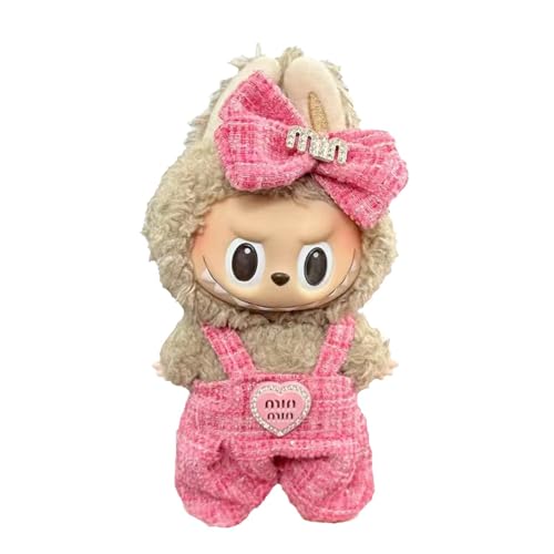 17 cm Puppenkleider-Set, Puppenkleidung, Zubehör, stilvolles Häkel-Outfit, süßes Geschenk (Lbb-004) von CheJooe