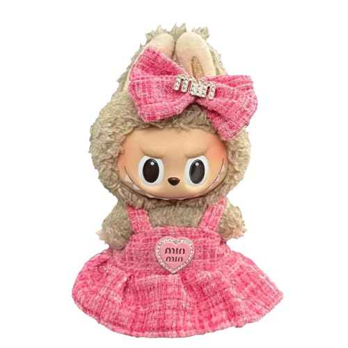 17 cm Puppenkleider-Set, Puppenkleidung, Zubehör, stilvolles Häkel-Outfit, süßes Geschenk (Lbb-005) von CheJooe