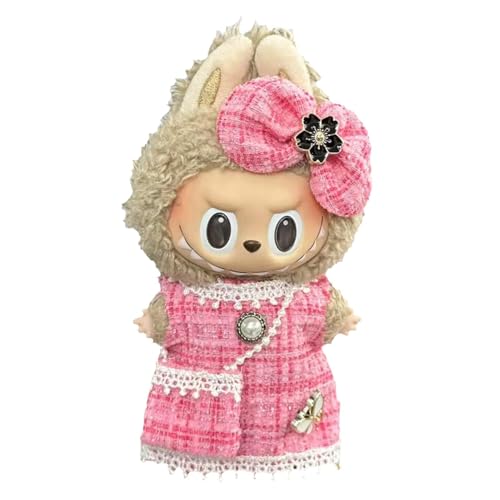 17 cm Puppenkleider-Set, Puppenkleidung, Zubehör, stilvolles Häkel-Outfit, süßes Geschenk (Lbb-006) von CheJooe