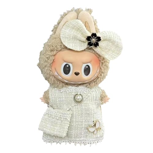 17 cm Puppenkleider-Set, Puppenkleidung, Zubehör, stilvolles Häkel-Outfit, süßes Geschenk (Lbb-008) von CheJooe