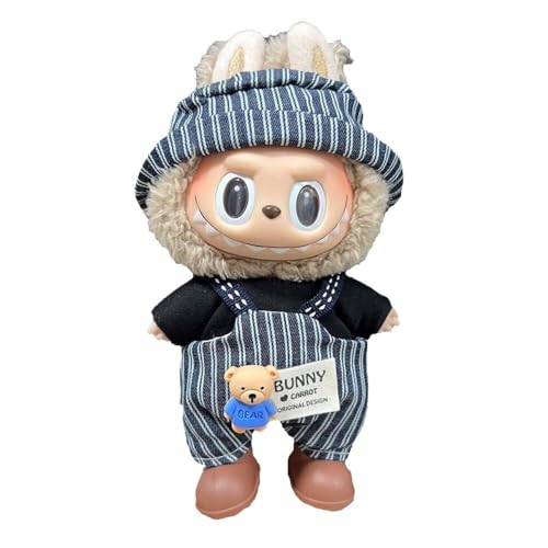 17 cm Puppenkleider-Set, Puppenkleidung, Zubehör, stilvolles Häkel-Outfit, süßes Geschenk (Lbb-012) von CheJooe