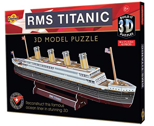 Cheatwell Games 02323 BYO 3D Puzzle Titanic von Cheatwell Games