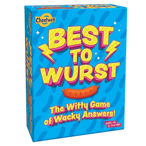 Cheatwell Games Am besten zu Wurst | Das witzige Spiel der verrückten Antworten von Cheatwell Games