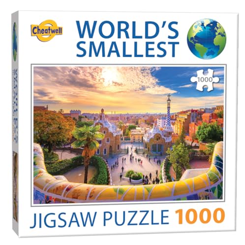Cheatwell Games Das kleinste 1000-teilige Puzzle der Welt Barcelona von Cheatwell Games