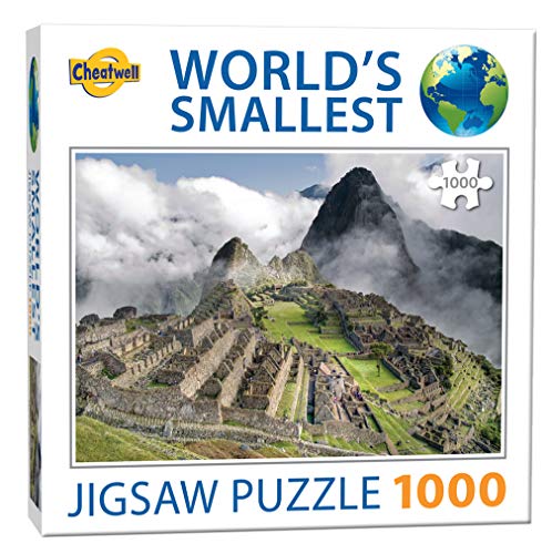 Cheatwell Games 13916 World's Smallest 1000 Piece Jigsaw Puzzle Machu Picchu von Cheatwell Games