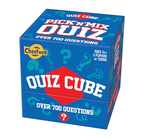 Cheatwell Games Quizwürfel Pick n Mix Quiz | Quizspiel mit 744 Fragen zu 10 verschiedenen Themen von Cheatwell Games