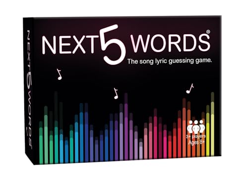 Cheatwell Games Song Lyric Ratespiel, 3+ Spieler von Cheatwell Games