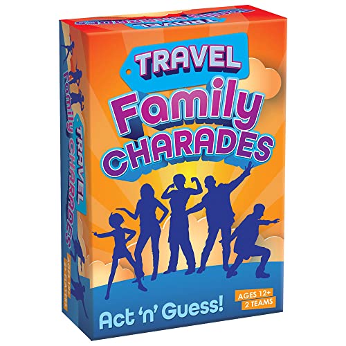 Cheatwell Games Travel Family Charades - Miming Games - Kids Games - Games for Adults - Great Travel Games and Road Trip Games von Cheatwell Games