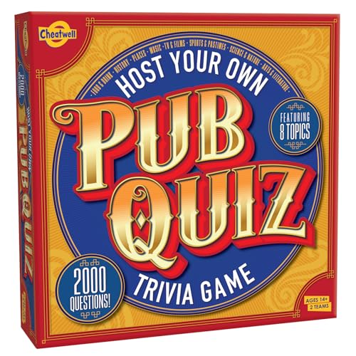 Cheatwell Games Veranstalten Sie Ihr eigenes Pub-Quiz | 2000 Quizfragen von Cheatwell Games