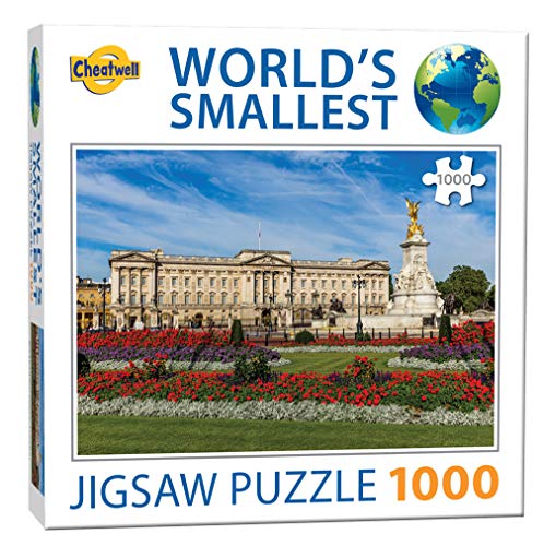 Cheatwell Games 658 13206 EA World's Smallest Puzzles Buckingham Palace, red von Cheatwell Games