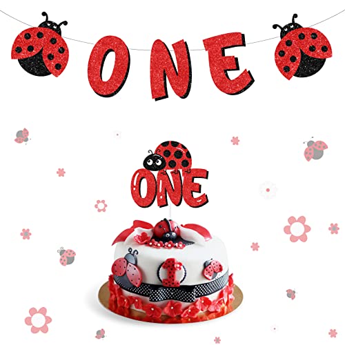 Marienkäfer 1. Geburtstag Dekorationen Marienkäfer Ein Jahr alt Geburtstagsbanner Glitzer Lady Beetle One Cake Topper für Marienkäfer Themen Mädchen Kinder Geburtstag Party Decor Marienkäfer 1. Geburtstag Dekorationen Marienkäfer Ein Jahr alt Geburtstagsbanner Glitzer Lady Beetle One Cake Topper für Marienkäfer Themen Mädchen Kinder Geburtstag Party Decor von Cheereveal
