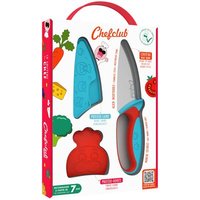 CHEFCLUB 284031 Messer für Kinder Blau & Rot CHEFCLUB 284031 Messer für Kinder Blau & Rot von Chefclub