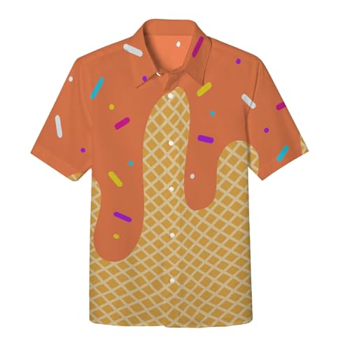 Chejarity Jungen Hemd Eiswaffel Muster Kurzarm Freizeithemd Knopfleiste Süßigkeiten Motiv Bedruckt Sommerhemd Atmungsaktiv Hawaiihemd Kindergeburtstag Party Outfit Strand Urlaub Chejarity Jungen Hemd Eiswaffel Muster Kurzarm Freizeithemd Knopfleiste Süßigkeiten Motiv Bedruckt Sommerhemd Atmungsaktiv Hawaiihemd Kindergeburtstag Party Outfit Strand Urlaub von Chejarity