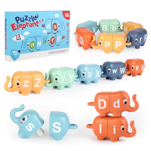 Chelpopo 13 Stück Elefant passendes Spielzeug für Kleinkinder, Lernspielzeug für 2 Jahre, Sortier- und Stapelspielzeug, Lernspielzeug für Kleinkinder 2-3, Geschenke für Baby Junge Mädchen Chelpopo 13 Stück Elefant passendes Spielzeug für Kleinkinder, Lernspielzeug für 2 Jahre, Sortier- und Stapelspielzeug, Lernspielzeug für Kleinkinder 2-3, Geschenke für Baby Junge Mädchen von Chelpopo