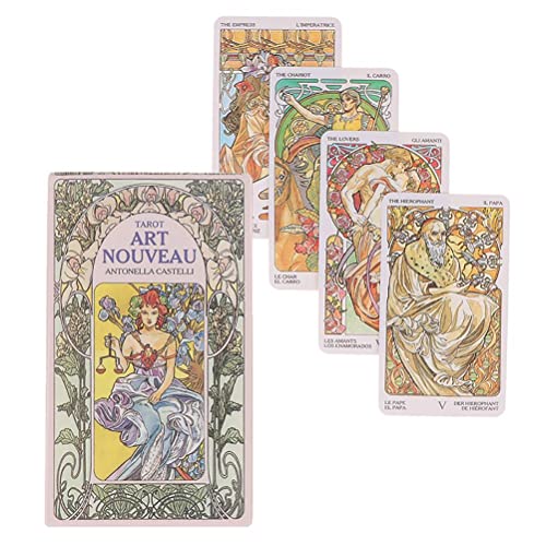 Das Jugendstil-Tarot,The Art Nouveau Tarot,Tarot Card,Family Game von ChenYiCard