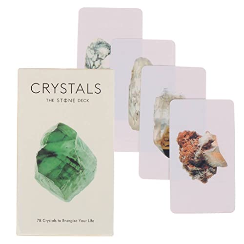 Das Steinkristalldeck-Tarot,The Stone Crystals Deck Tarot,Tarot Card,Family Game von ChenYiCard