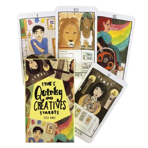 Das skurrile kreative Tarot,The Quirky creatives Tarot,Tarot Card,Family Game von ChenYiCard