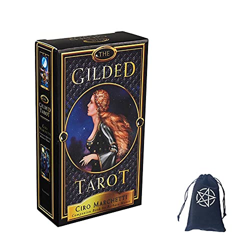 Die vergoldeten Tarotkarten,The Gilded Tarot Cards with Bag Family Game von ChenYiCard