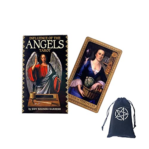 Einfluss der Engel Tarot ​Karten,Influence of The Angels Tarot ​Cards with Bag Family Game von ChenYiCard
